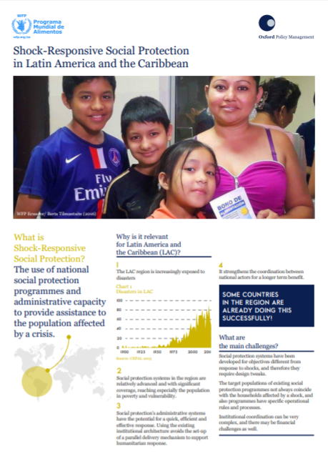 Shock-Responsive Social Protection in Latin America and the Caribbean ...