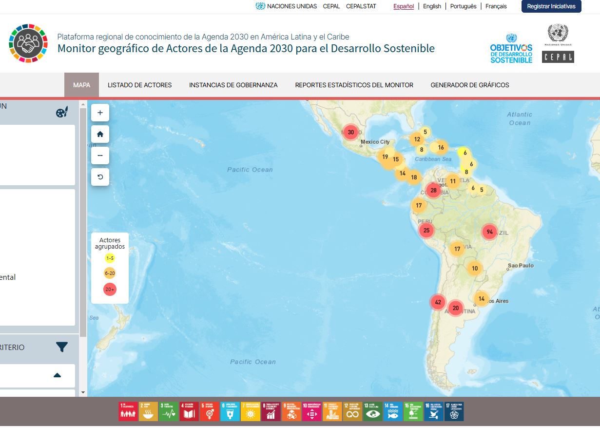 Plataforma regional de conocimiento de la Agenda 2030 