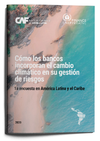 Portada Cómo los bancos incorporan el cambio climático en su gestión de riesgos - 1era Encuesta en America Latina y el Caribe