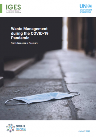Cover Waste Management during the COVID-19 Pandemic: from response to recovery