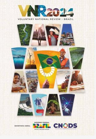 Cover Relatório Nacional Voluntário 2024 - Brasil