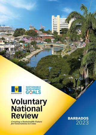 Cover Voluntary National Review 2023 - Barbados