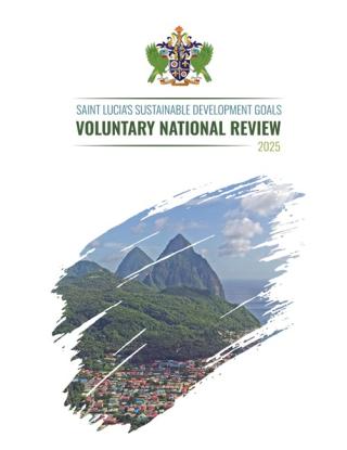 Cover Voluntary National Review 2025 - Saint Lucia