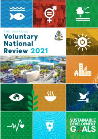 Cover Voluntary National Review 2021 - Bahamas