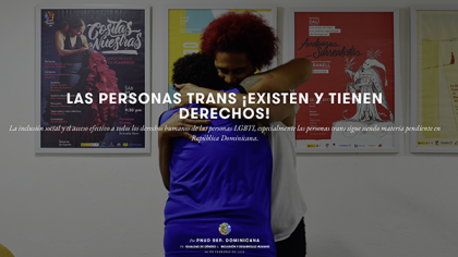 Las personas trans ¡Existen y tienen derechos! 