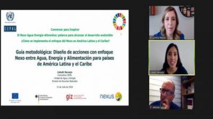 Virtual forum "Water-energy-food nexus: lever to achieve sustainable development"