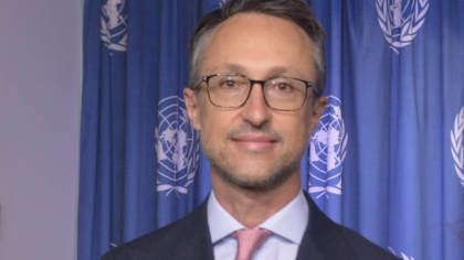 Giuseppe Mancinelli, Director Adjunto para América Latina y el Caribe y Representante en México de UNOPS